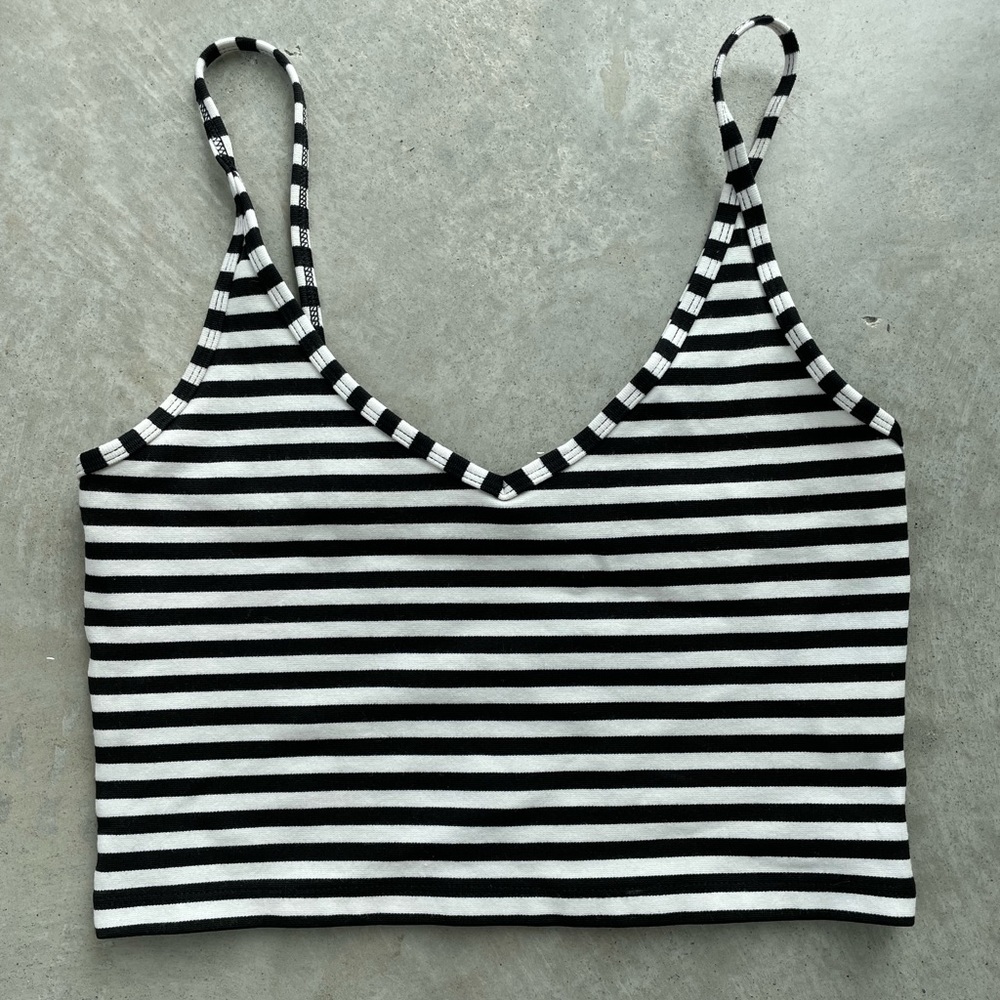 Sunday best stripe tank top